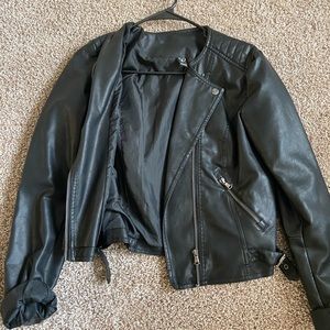 Leather jacket